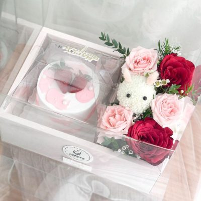 Flower Cake Box